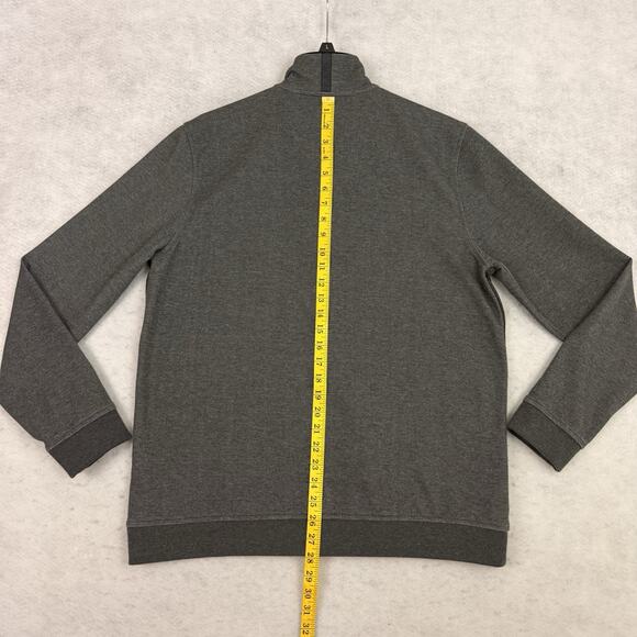 Ted Baker London Bonfyre Full Zip Jacket Size 5 US XL 42 Gray Knit Casual Bomber - Picture 5 of 12